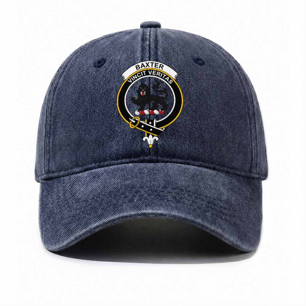 Baxter Scottish Clan Crest Washed Baseball Cap