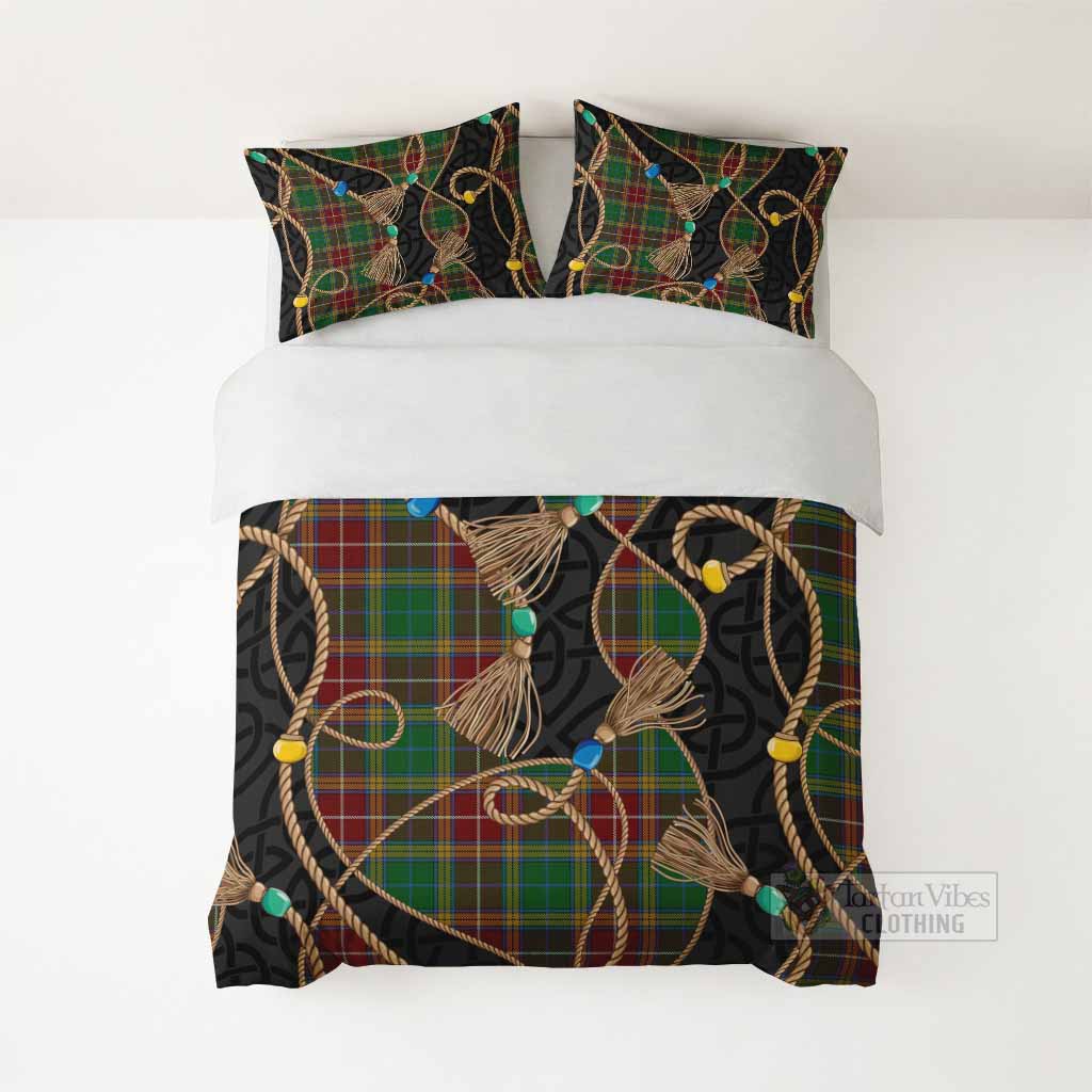 Baxter Scottish Tartan Twisted Ropes Stylized Bedding Set - Tartan Vibes Clothing