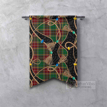 Baxter Scottish Tartan Twisted Ropes Stylized Gonfalon