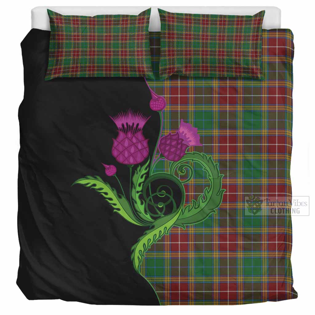 Baxter Tartan Bedding Set Traditional Scottish Thistle UK Bedding Set UK Super King 104*94 inch - Tartan Vibes Clothing