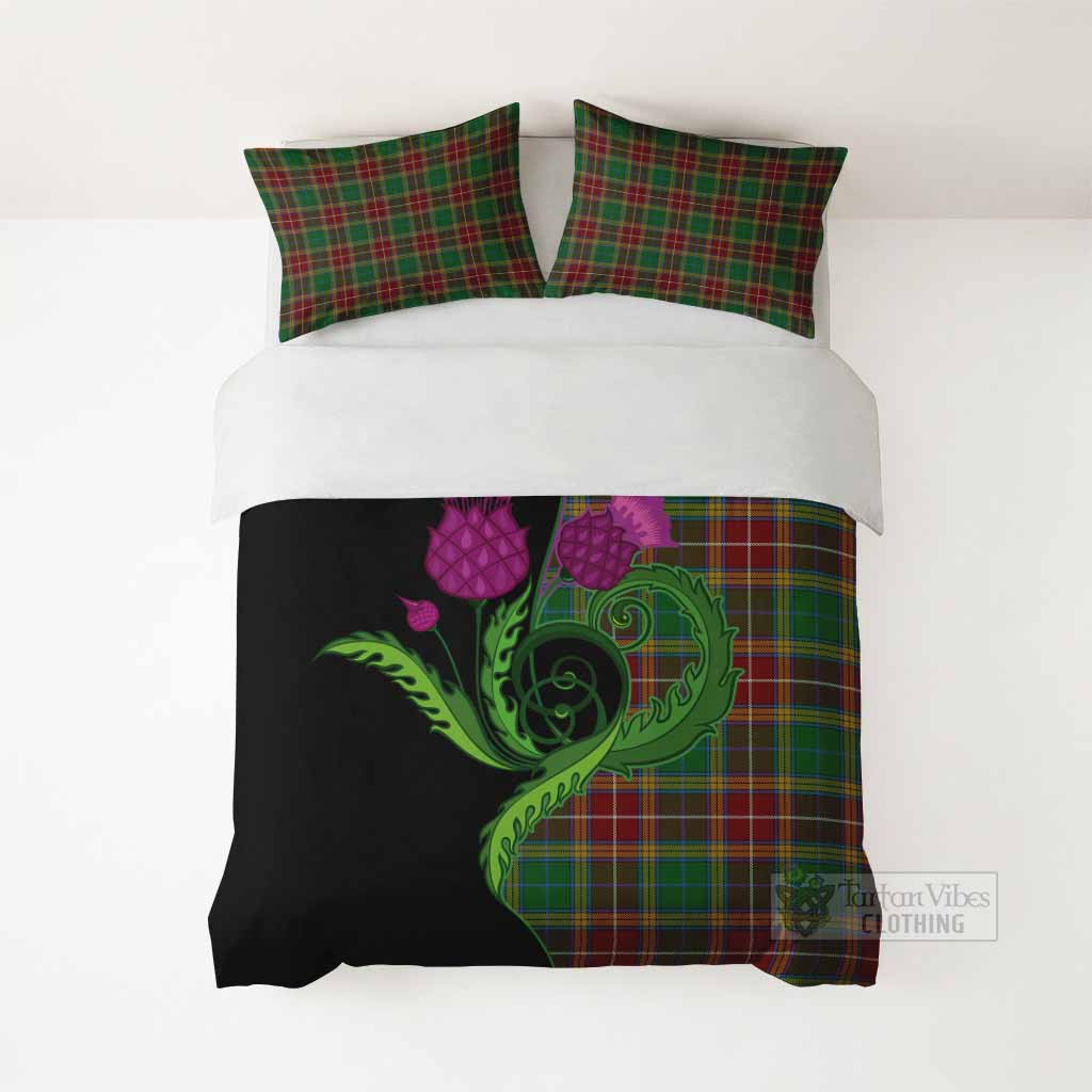 Baxter Tartan Bedding Set Traditional Scottish Thistle - Tartan Vibes Clothing
