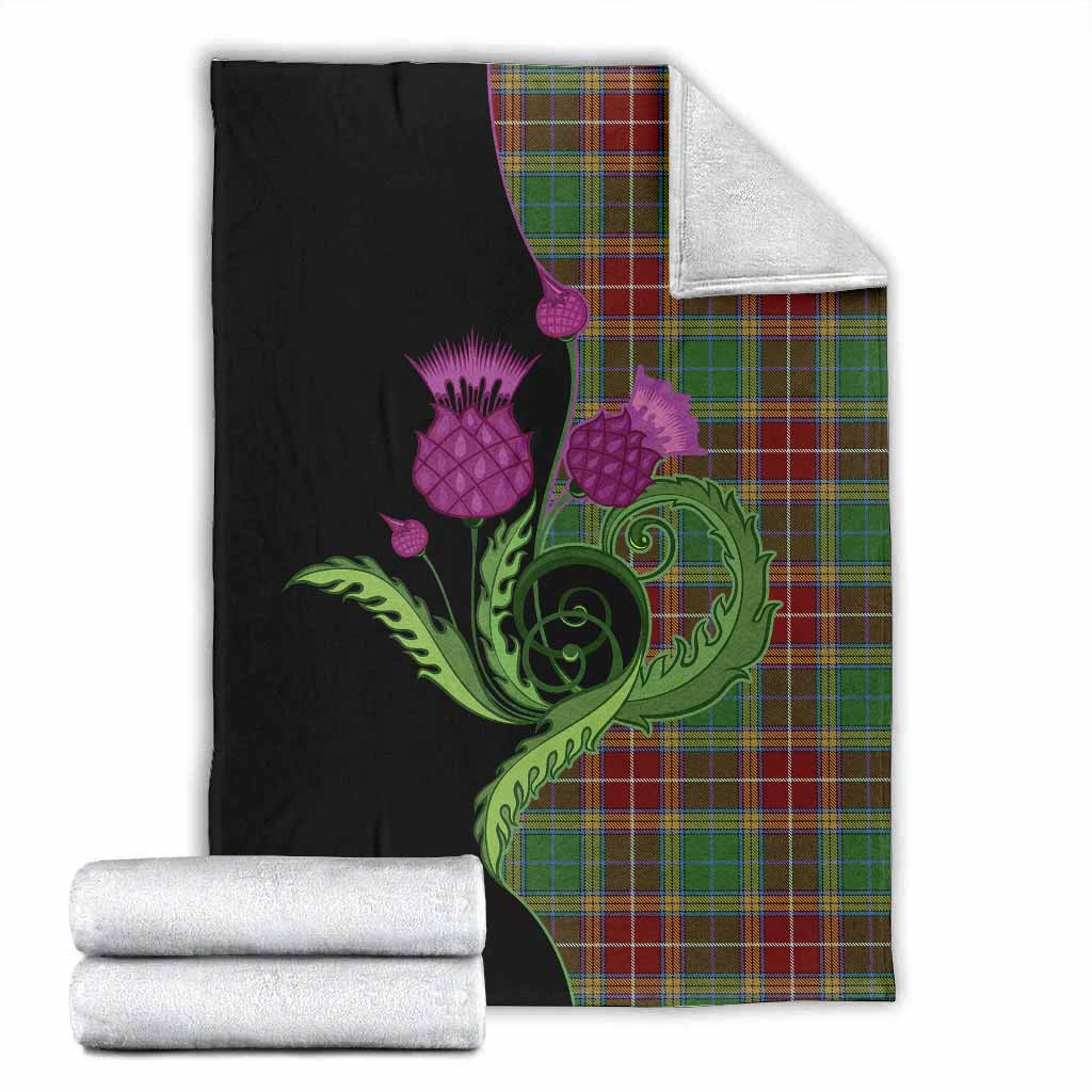 Baxter Tartan Blanket Traditional Scottish Thistle X-Large 59 x 79 inches 150 x 200 cm - Tartan Vibes Clothing