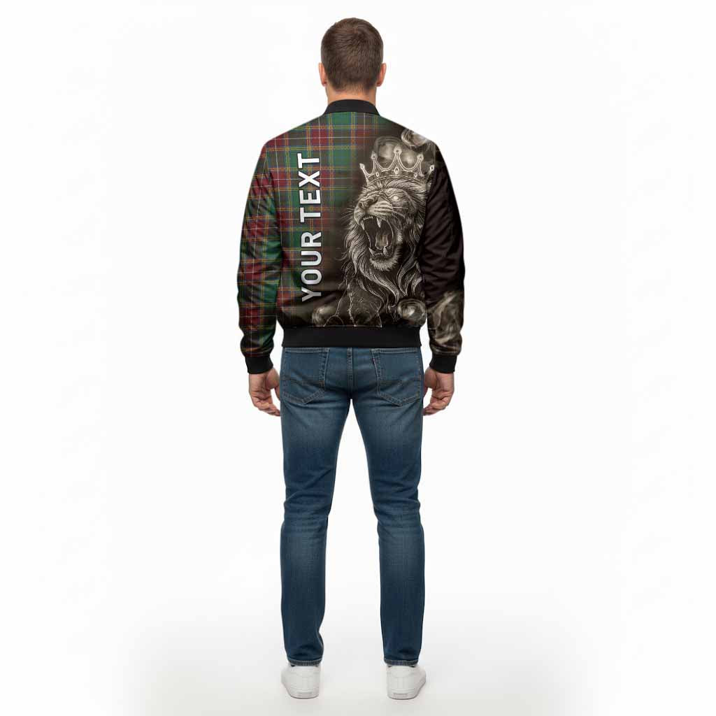 Baxter Tartan Bomber Jacket Roaring Lion Heritage