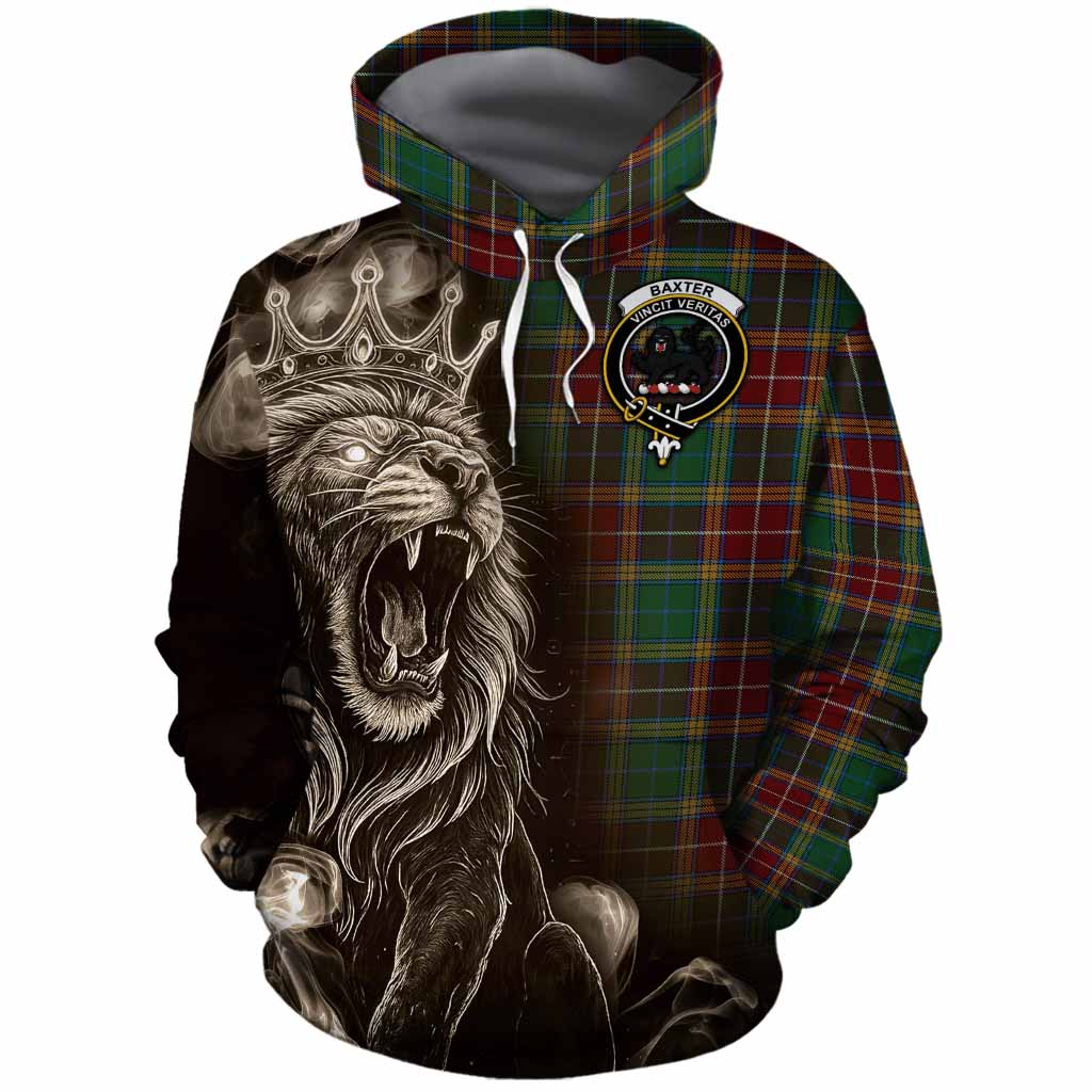 Baxter Tartan Cotton Hoodie Roaring Lion Heritage