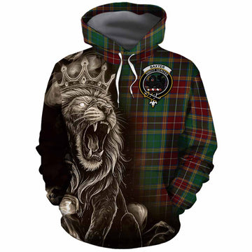 Baxter Tartan Cotton Hoodie Roaring Lion Heritage
