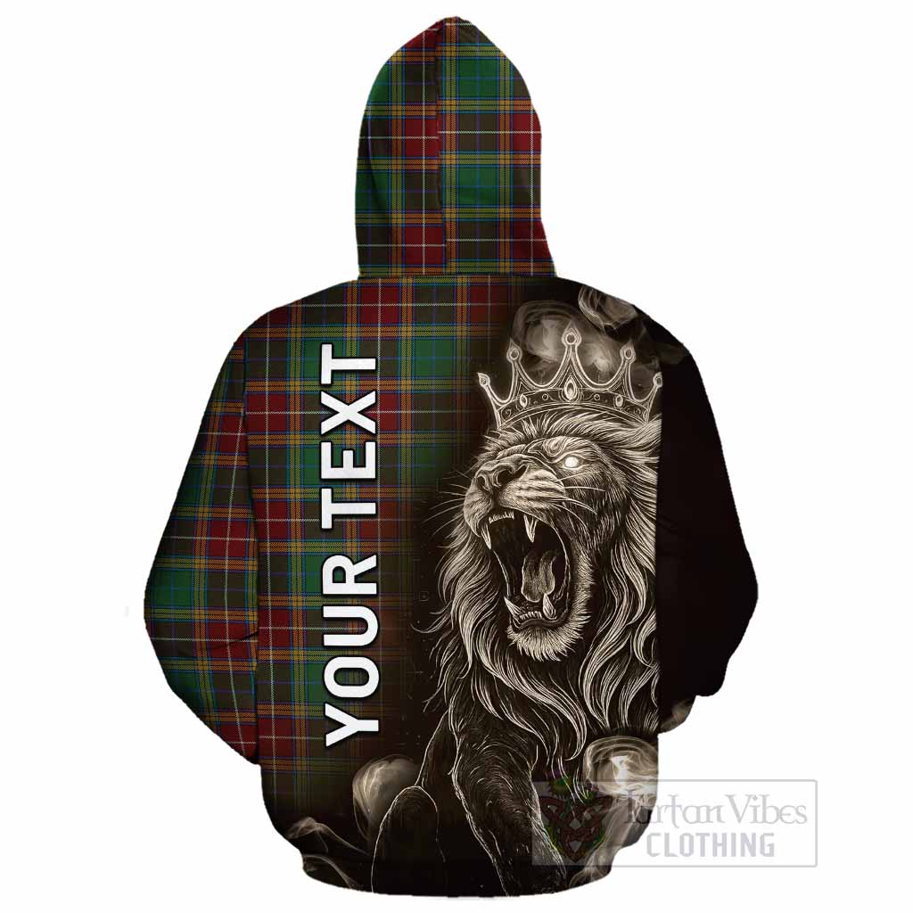 Baxter Tartan Cotton Hoodie Roaring Lion Heritage