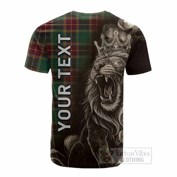 Baxter Tartan Cotton T-shirt Roaring Lion Heritage