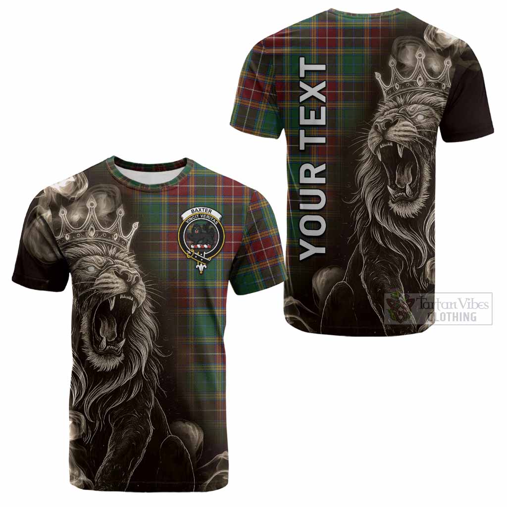 Baxter Tartan Cotton T-shirt Roaring Lion Heritage