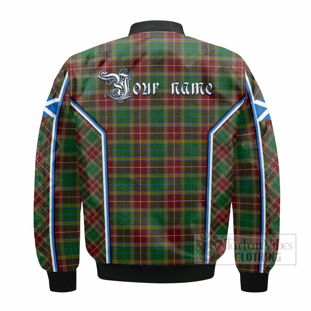 Baxter Tartan Crest Bomber Jacket Scotland Coat of Arm Flag Style - Tartan Vibes Clothing