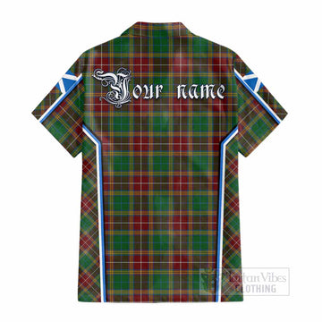 Baxter Tartan Crest Cotton Hawaiian Shirt Scotland Coat of Arm Flag Style - Tartan Vibes Clothing