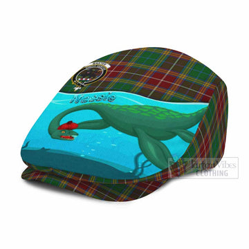 Baxter Tartan Crest Flat Cap, Jeff Cap Nessie Under Water