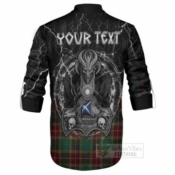 Baxter Tartan Crest Ghillie Shirt Celtic Odin's Raven Legacy
