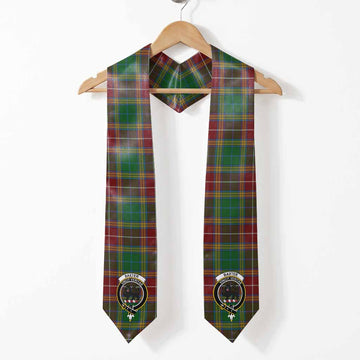 Baxter Tartan Crest Graduation Stole One Size - 72" x 5" - Tartan Vibes Clothing