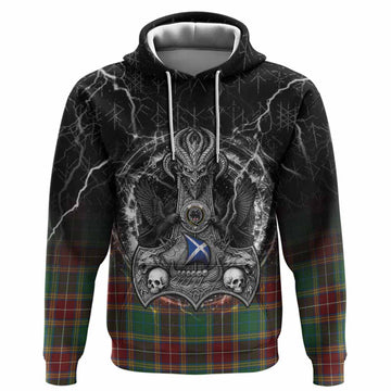 Baxter Tartan Crest Hoodie Celtic Odin's Raven Legacy