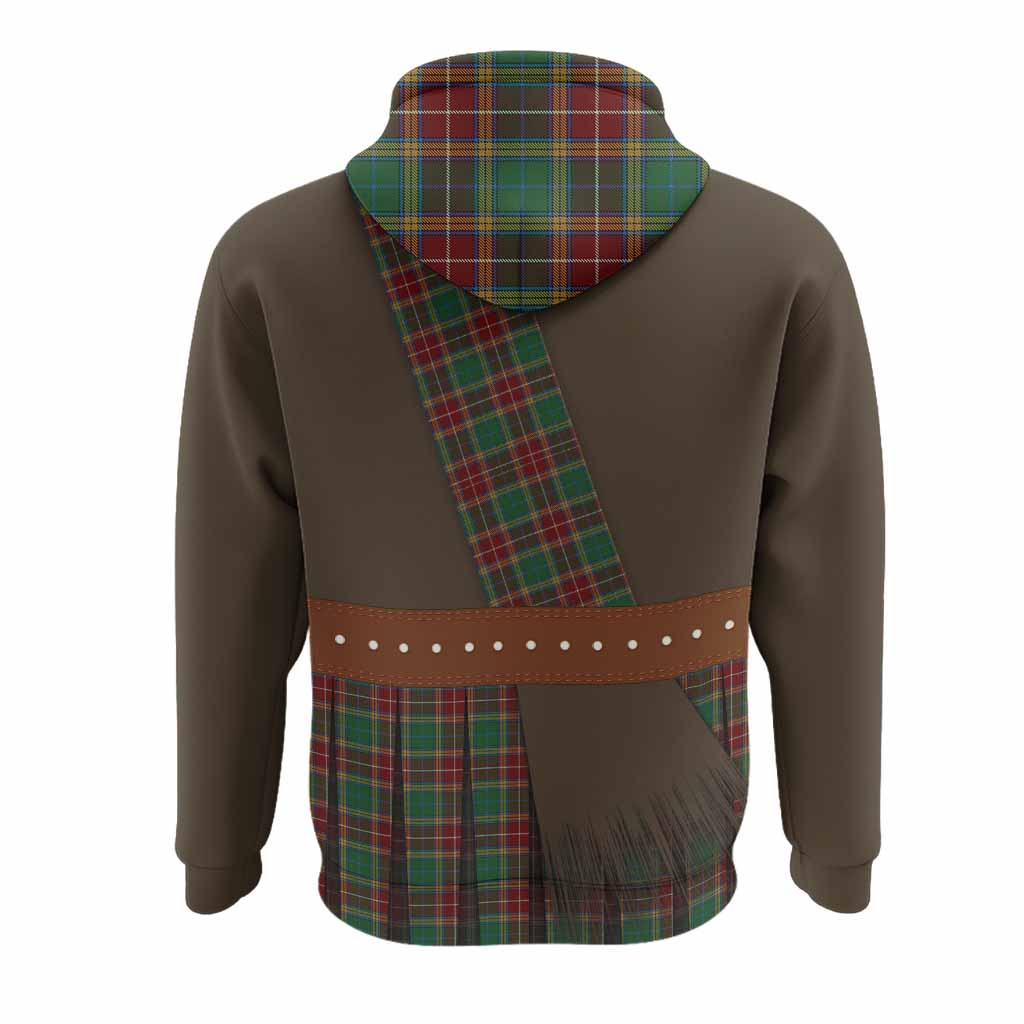 Baxter Tartan Crest Hoodie Kilt Costume Style