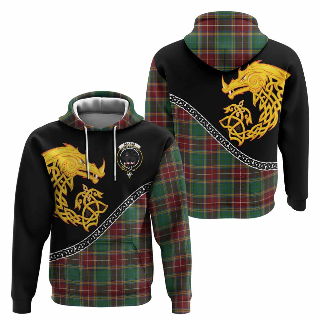 Baxter Tartan Crest Hoodie Legendary Dragon Knot Half Style