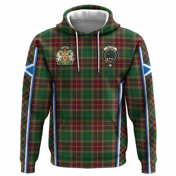 Baxter Tartan Crest Hoodie Scotland Coat of Arm Flag Style - Tartan Vibes Clothing