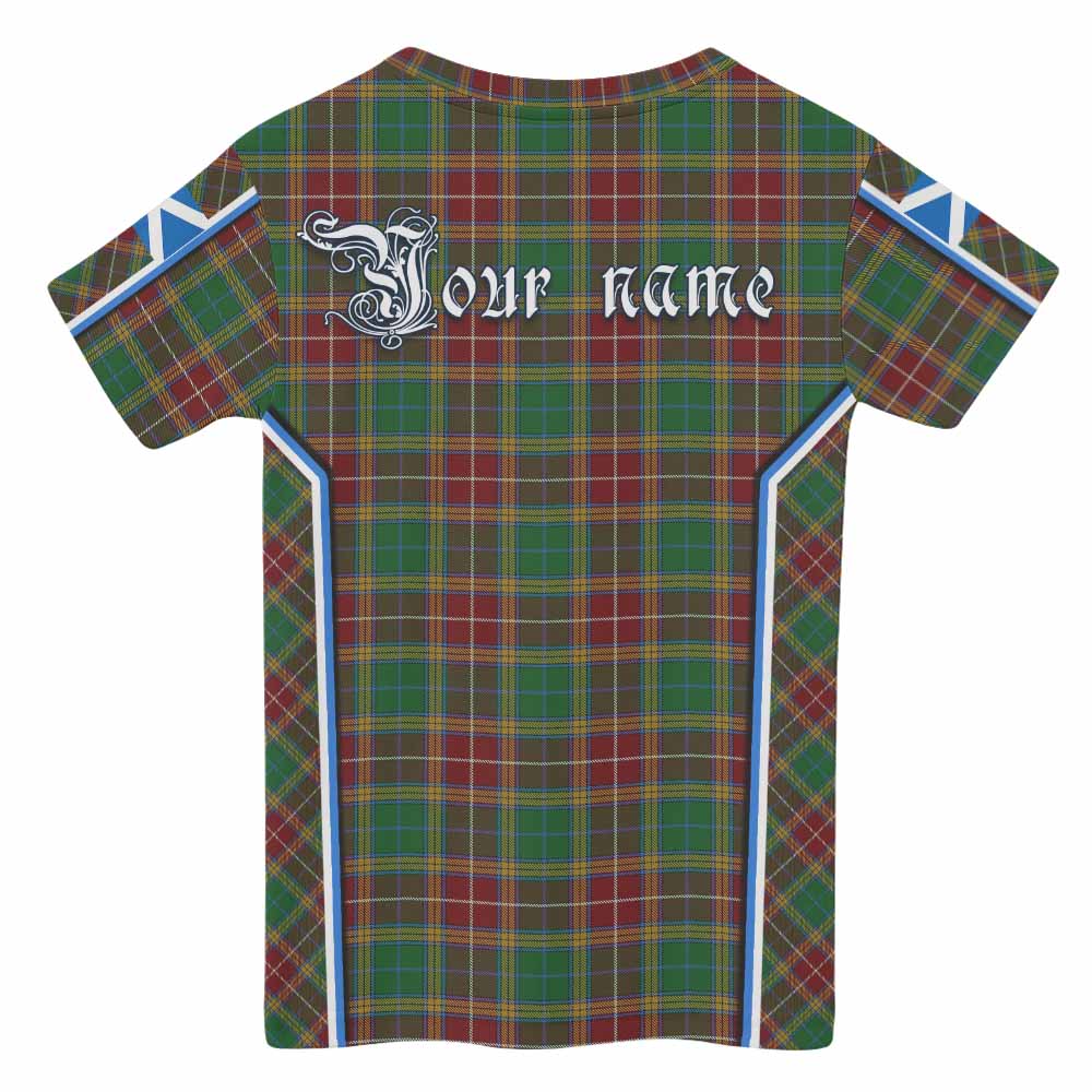Baxter Tartan Crest Kid T-shirt Scotland Coat of Arm Flag Style - Tartan Vibes Clothing