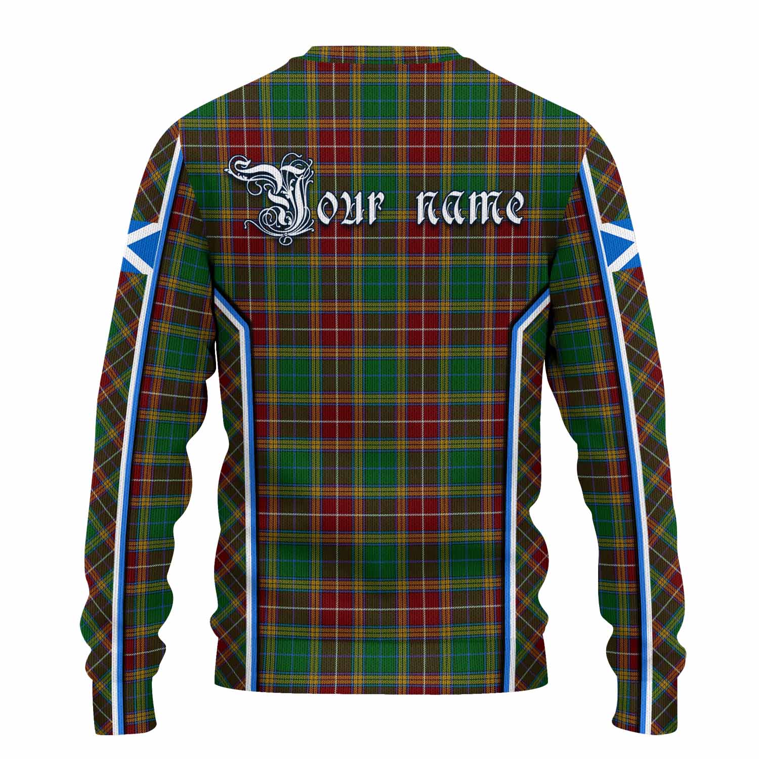 Baxter Tartan Crest Knitted Sweater Scotland Coat of Arm Flag Style - Tartan Vibes Clothing