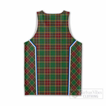 Baxter Tartan Crest Men Tank Top Scotland Coat of Arm Flag Style