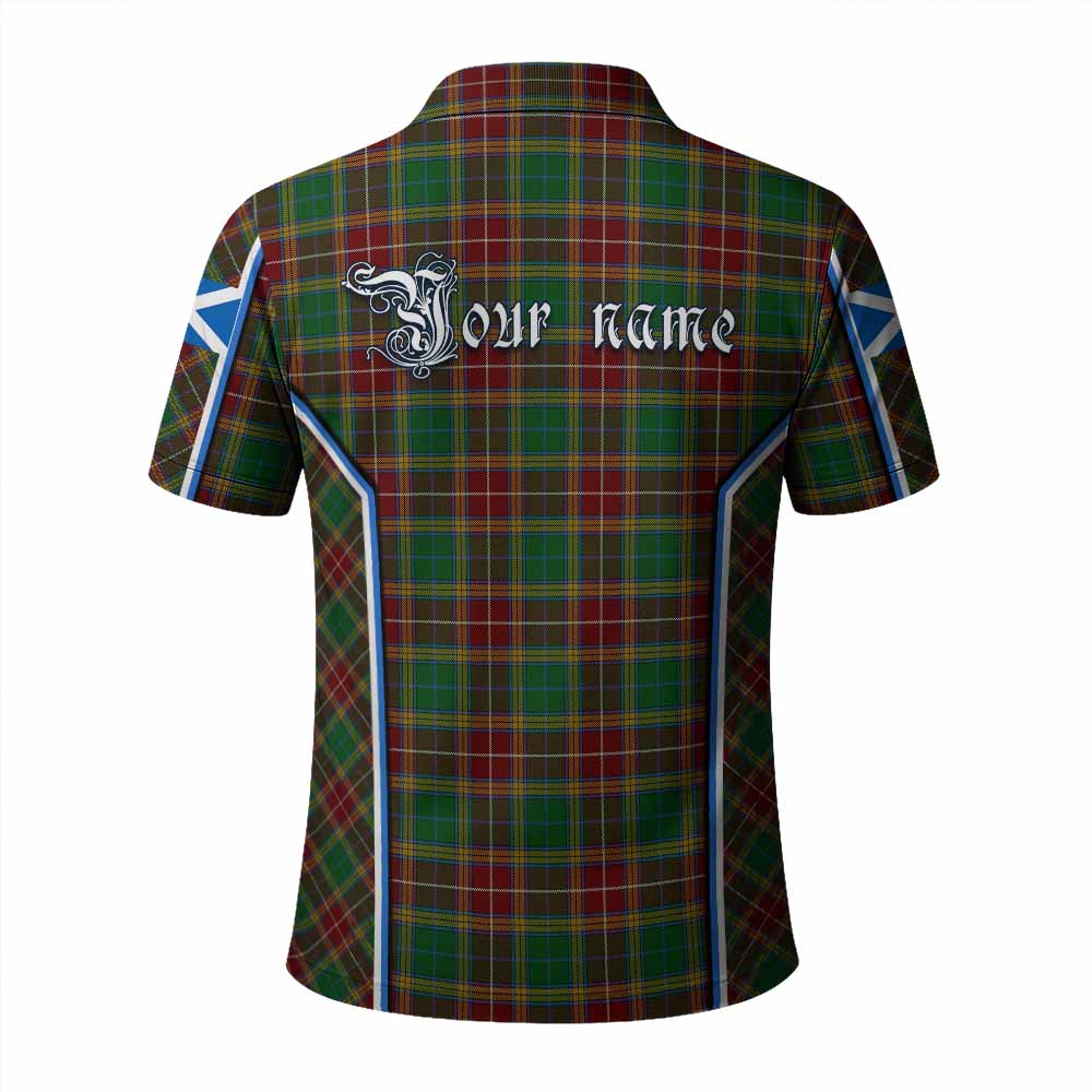 Baxter Tartan Crest Polo Shirt Scotland Coat of Arm Flag Style - Tartan Vibes Clothing