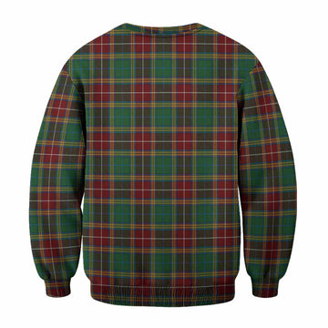 Baxter Tartan Crest Sweatshirt Ferocious Lion Style