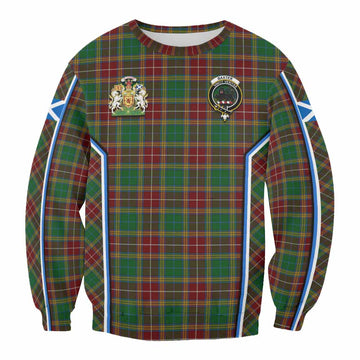 Baxter Tartan Crest Sweatshirt Scotland Coat of Arm Flag Style
