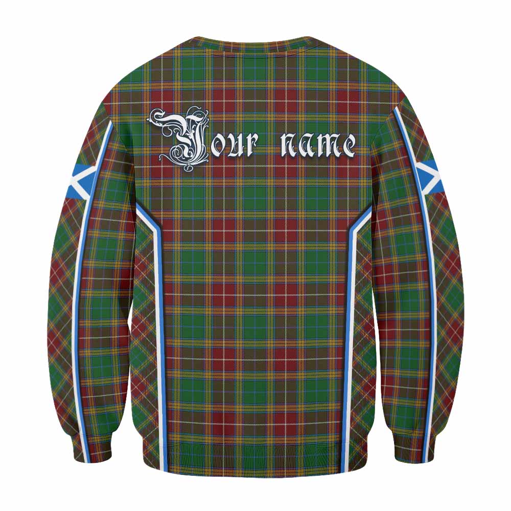 Baxter Tartan Crest Sweatshirt Scotland Coat of Arm Flag Style - Tartan Vibes Clothing