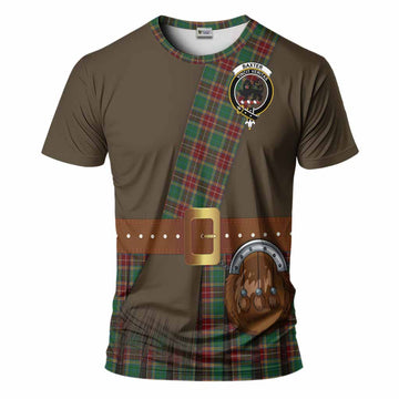 Baxter Tartan Crest T-Shirt Kilt Costume Style