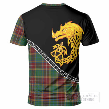 Baxter Tartan Crest T-Shirt Legendary Dragon Knot Half Style