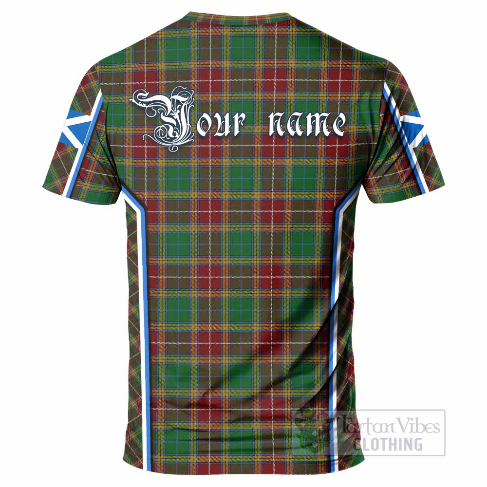 Baxter Tartan Crest T-shirt Scotland Coat of Arm Flag Style - Tartan Vibes Clothing