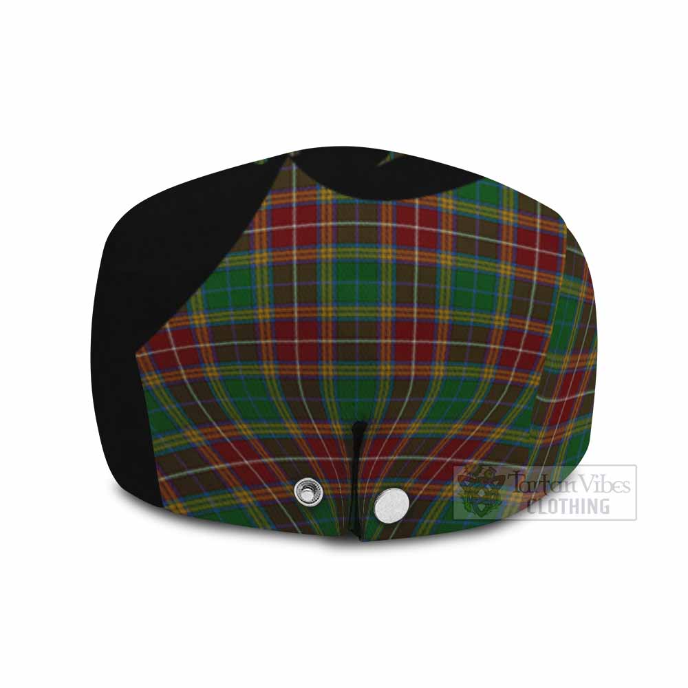 Baxter Tartan Family Crest Flat Cap, Jeff Cap Scotland Thistle Floral