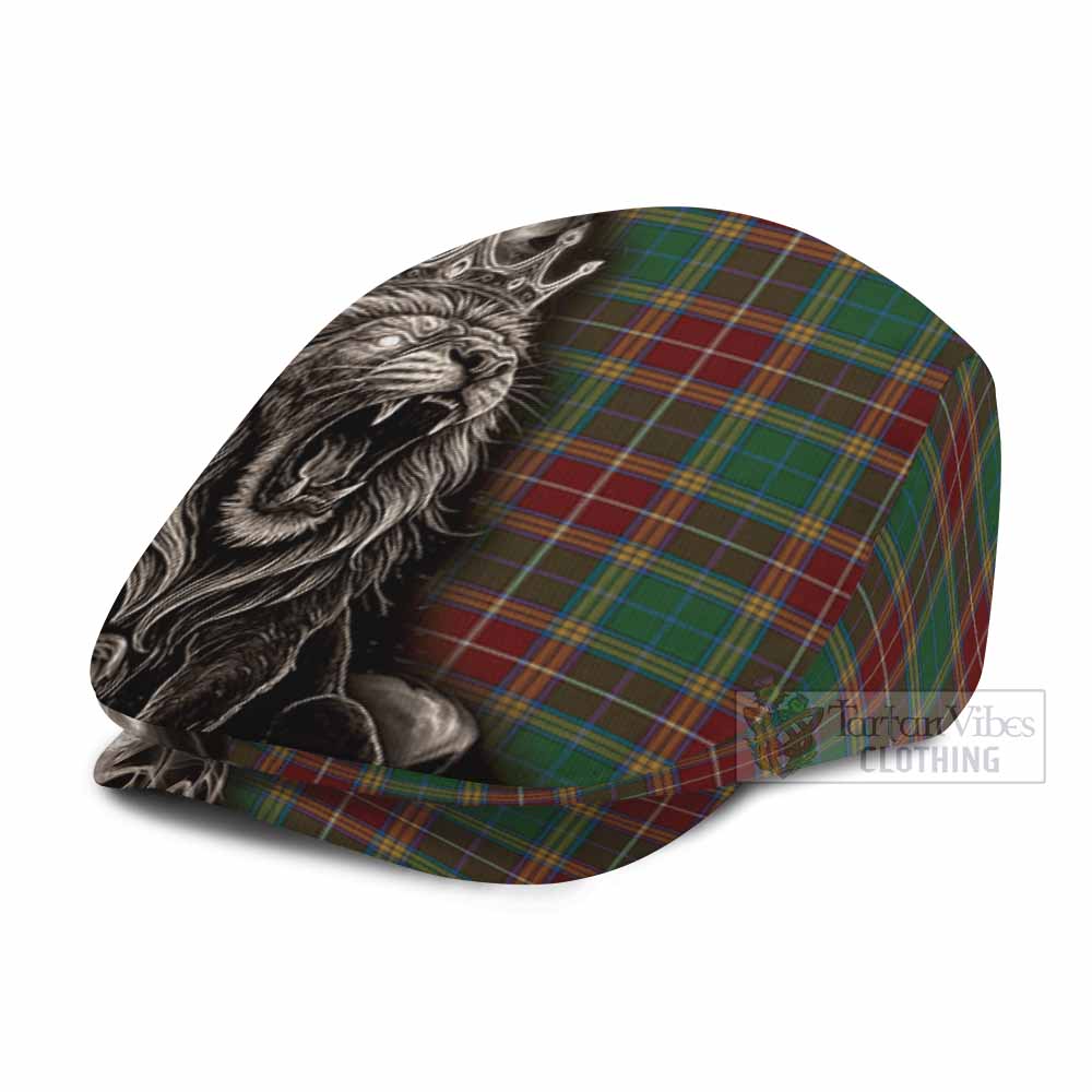 Baxter Tartan Flat Cap, Jeff Cap Roaring Lion Heritage