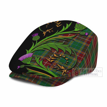 Baxter Tartan Flat Cap, Jeff Cap Scottish Thistle Pride Heritage Art