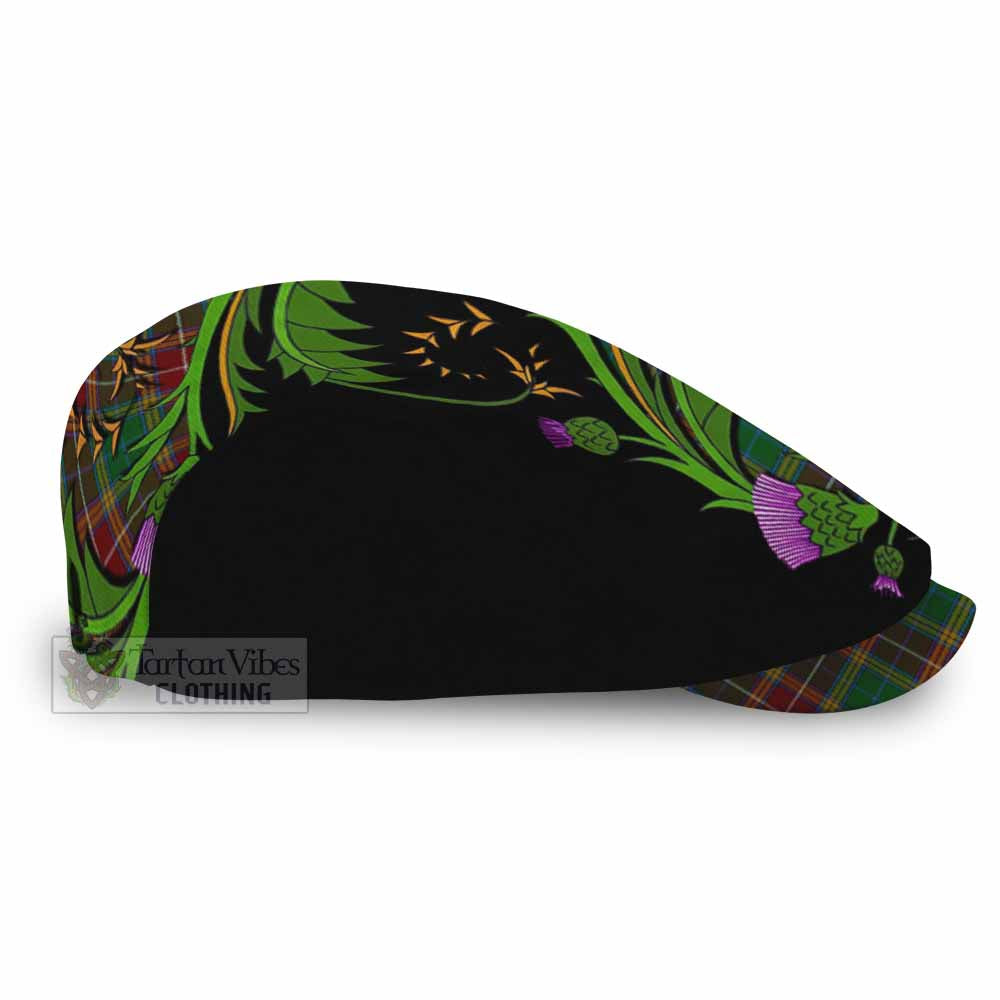 Baxter Tartan Flat Cap, Jeff Cap Scottish Thistle Pride Heritage Art - Tartan Vibes Clothing