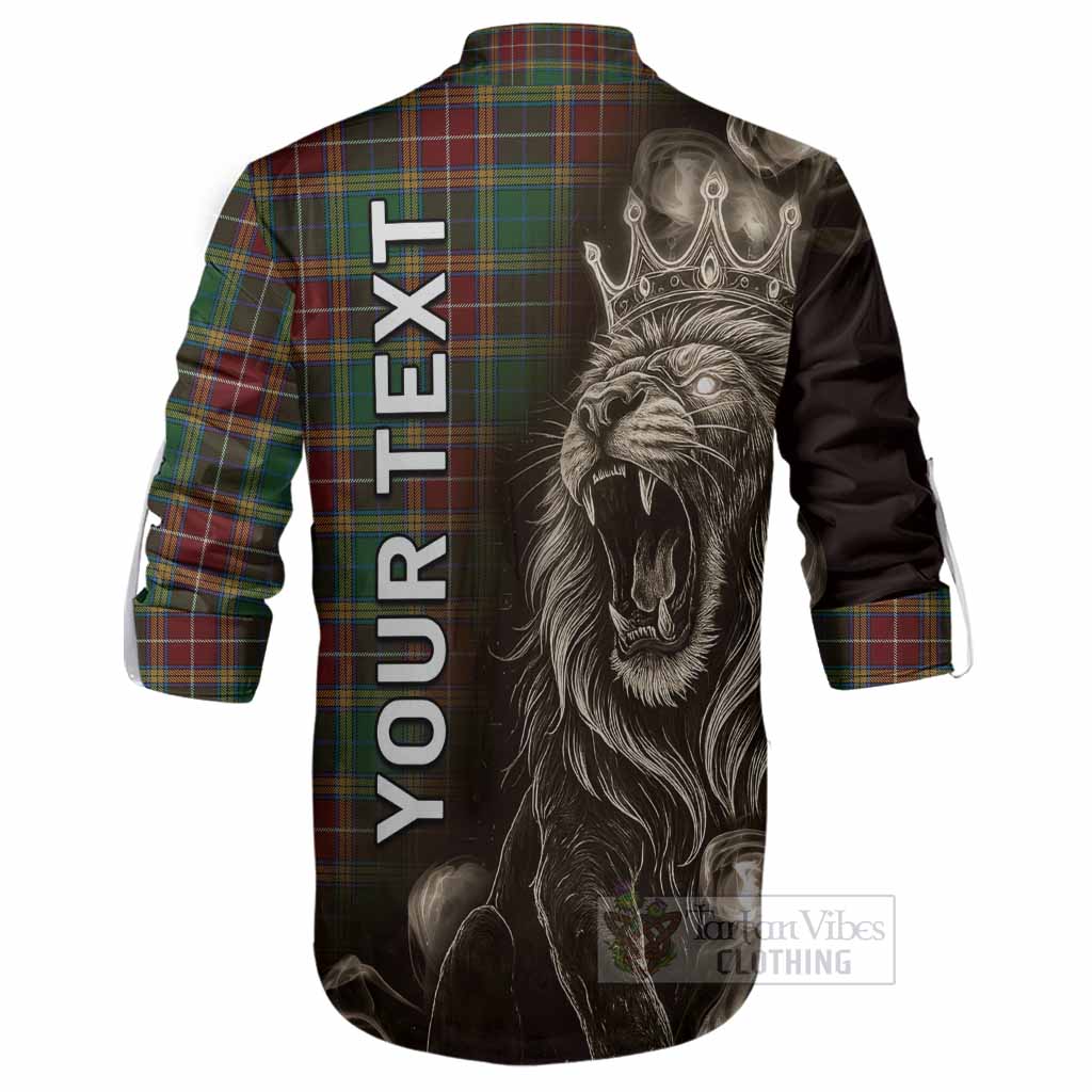 Baxter Tartan Ghillie Shirt Roaring Lion Heritage