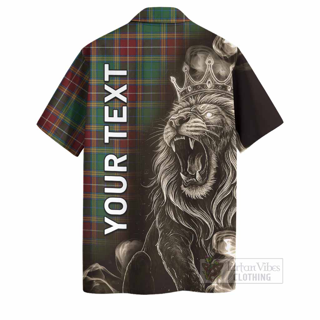 Baxter Tartan Hawaiian Shirt Roaring Lion Heritage
