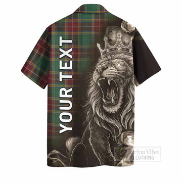 Baxter Tartan Hawaiian Shirt Roaring Lion Heritage