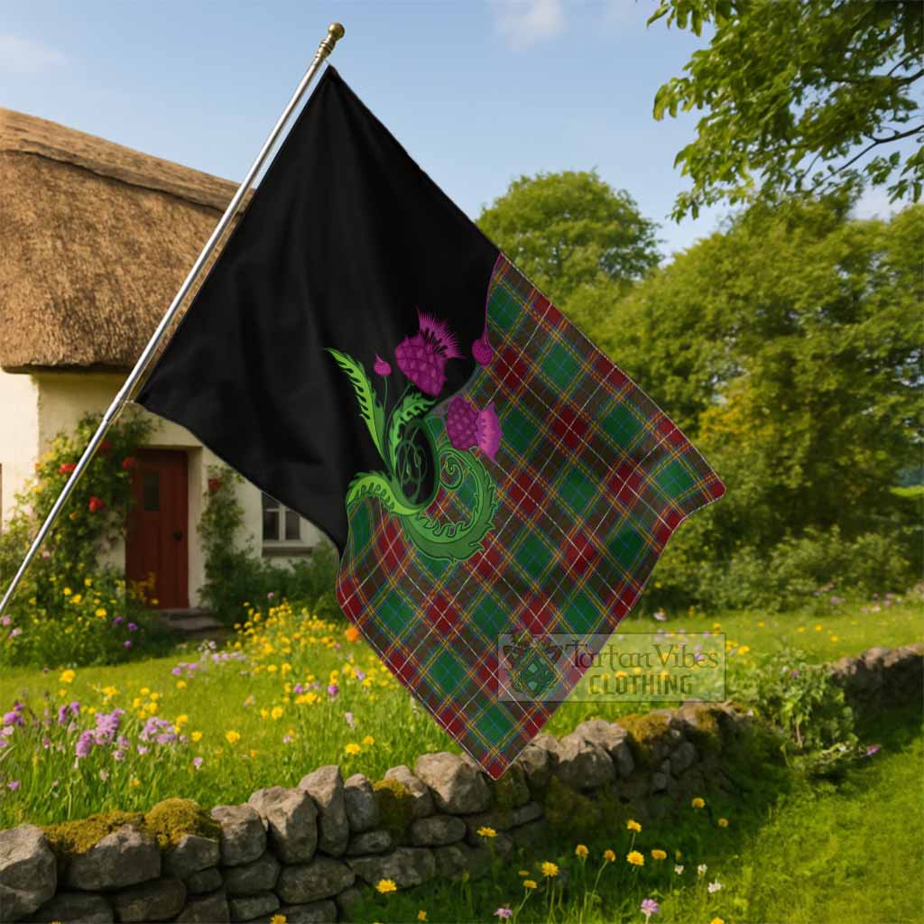 Baxter Tartan House Flag Traditional Scottish Thistle - Tartan Vibes Clothing
