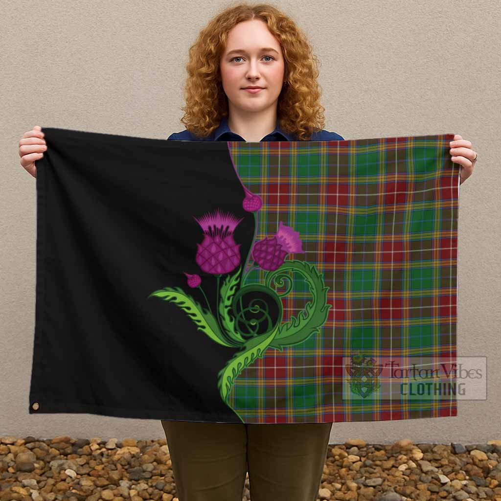 Baxter Tartan House Flag Traditional Scottish Thistle - Tartan Vibes Clothing
