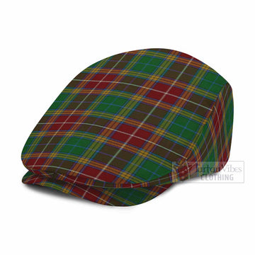 Baxter Tartan Jeff Cap, Tartan Flat Cap