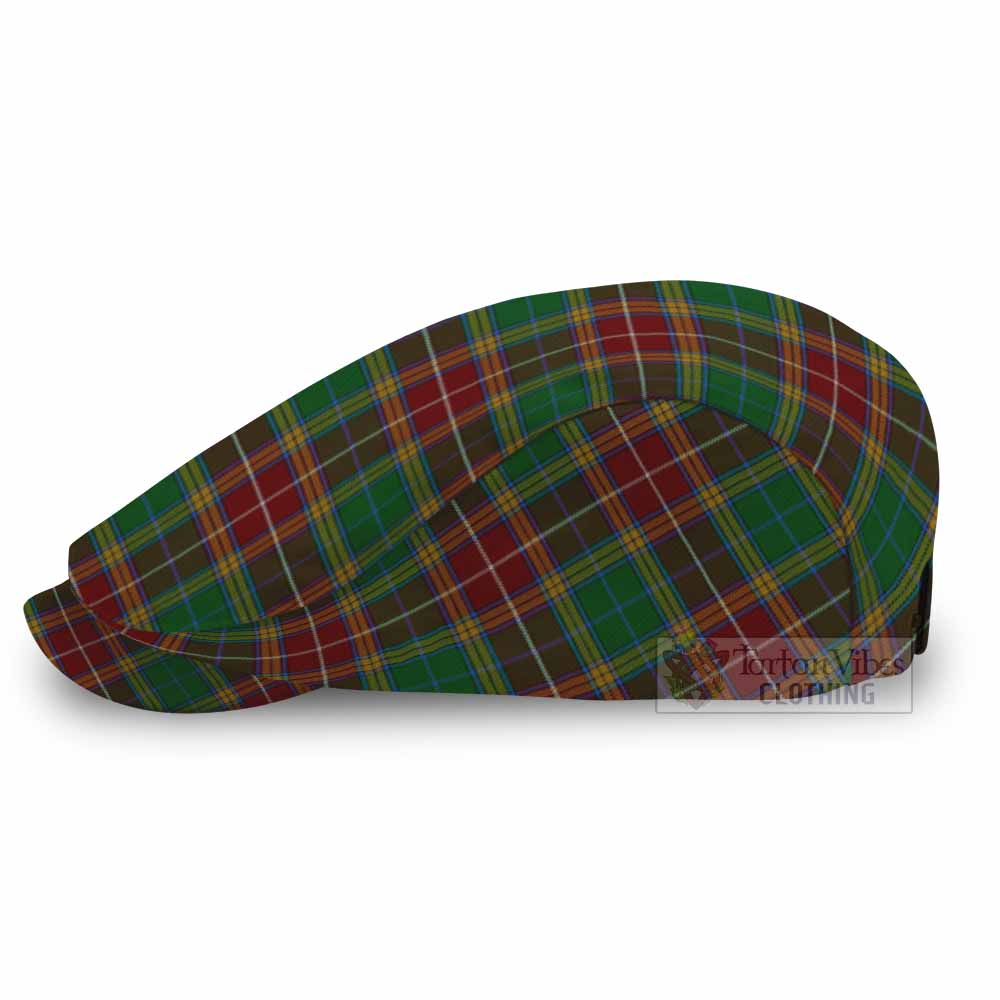 Baxter Tartan Jeff Cap, Tartan Flat Cap