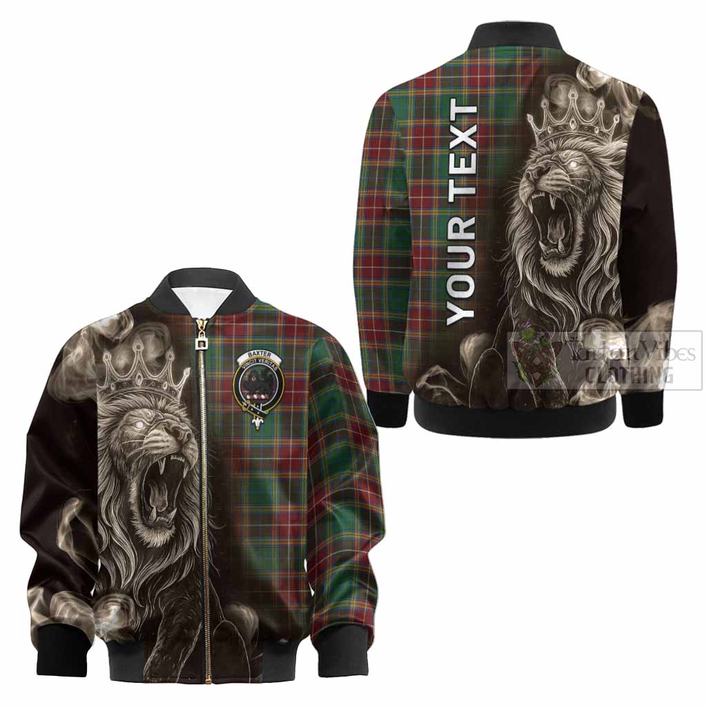 Baxter Tartan Kid Bomber Jacket Roaring Lion Heritage