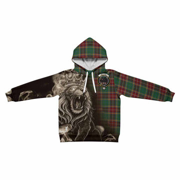 Baxter Tartan Kid Hoodie Roaring Lion Heritage