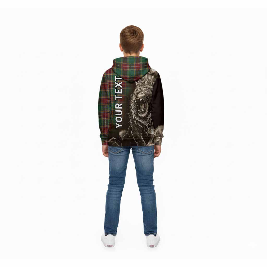Baxter Tartan Kid Hoodie Roaring Lion Heritage