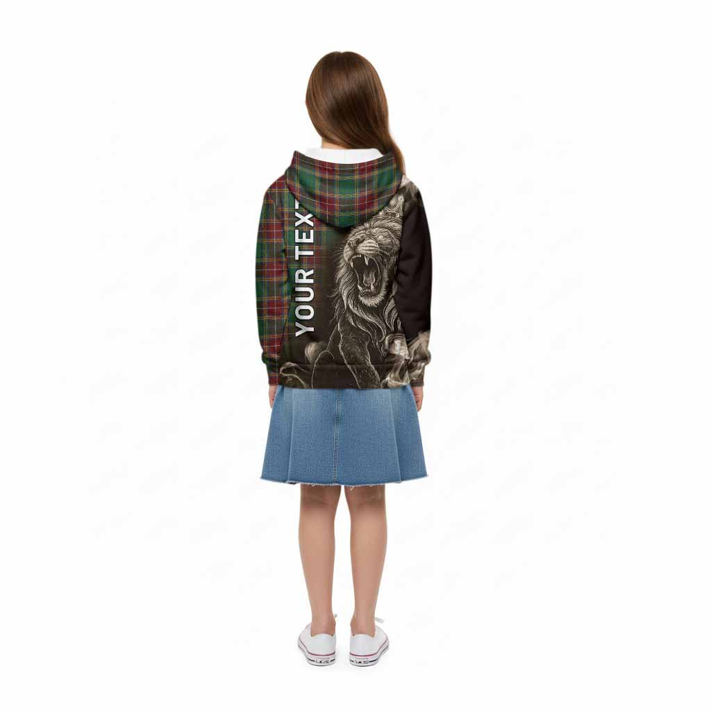 Baxter Tartan Kid Hoodie Roaring Lion Heritage