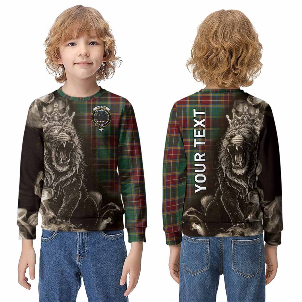 Baxter Tartan Kid Knitted Sweatshirt Roaring Lion Heritage