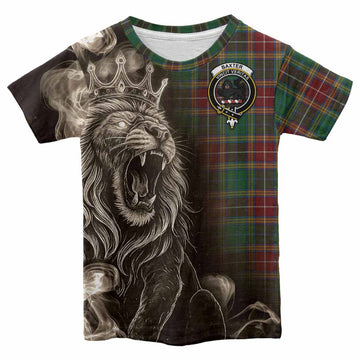 Baxter Tartan Kid T-shirt Roaring Lion Heritage