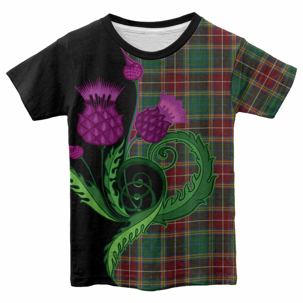 Baxter Tartan Kid T-shirt Traditional Scottish Thistle