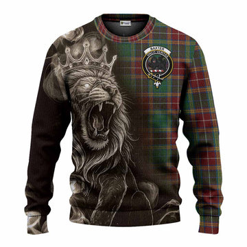 Baxter Tartan Knitted Sweater Roaring Lion Heritage